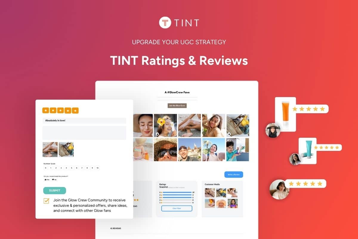 TINT Ratings and Reviews Solution